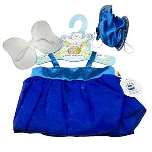 Noah's Ark Workshop Fairy Dress Costume With Wings & Hat for plush or doll READ